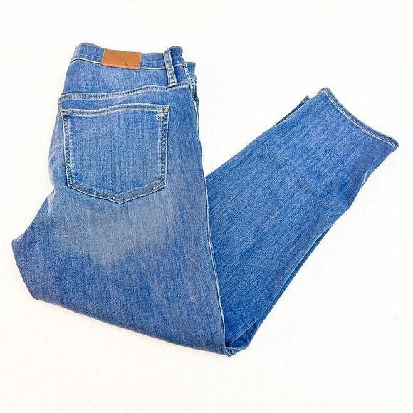 Madewell Stovepipe Denim Jeans Straight Leg Size 31 - Picture 7 of 7